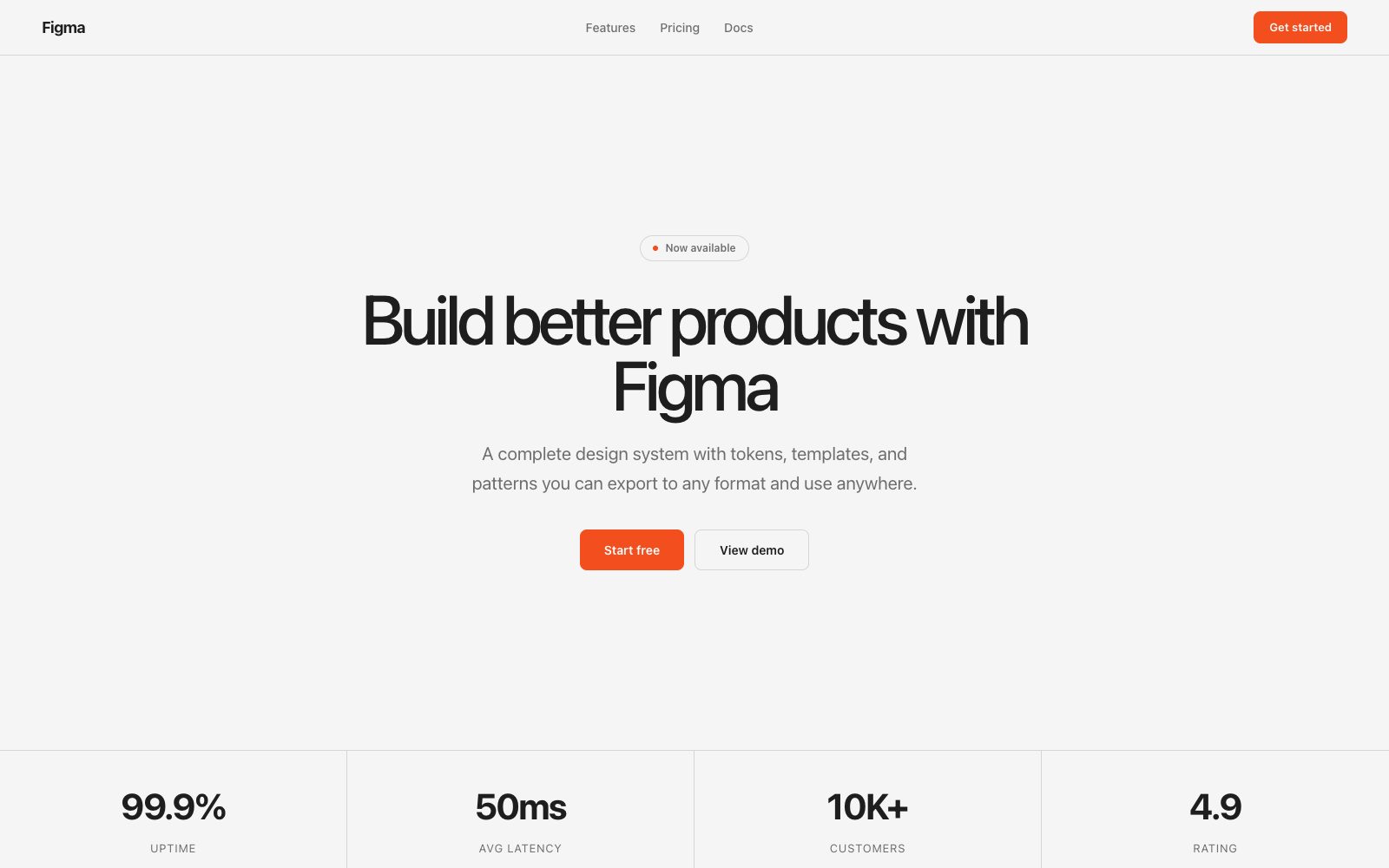 Figma canvas editor with colorful design elements