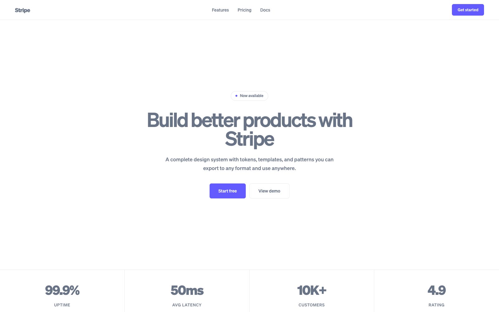 Stripe payments dashboard with signature gradient mesh